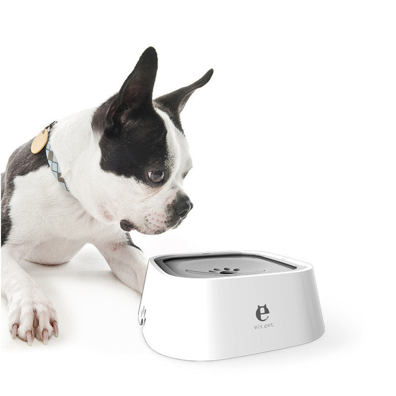 1.5L Anti-Overflow Water Bowl Slow Feeder