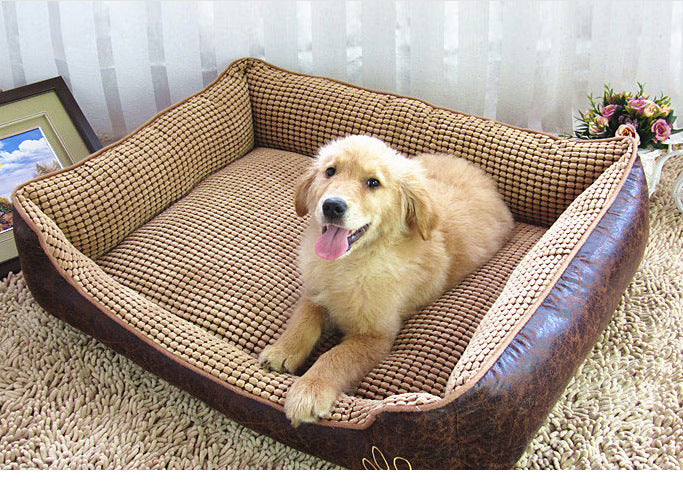 Soft Suede Bed Kennel