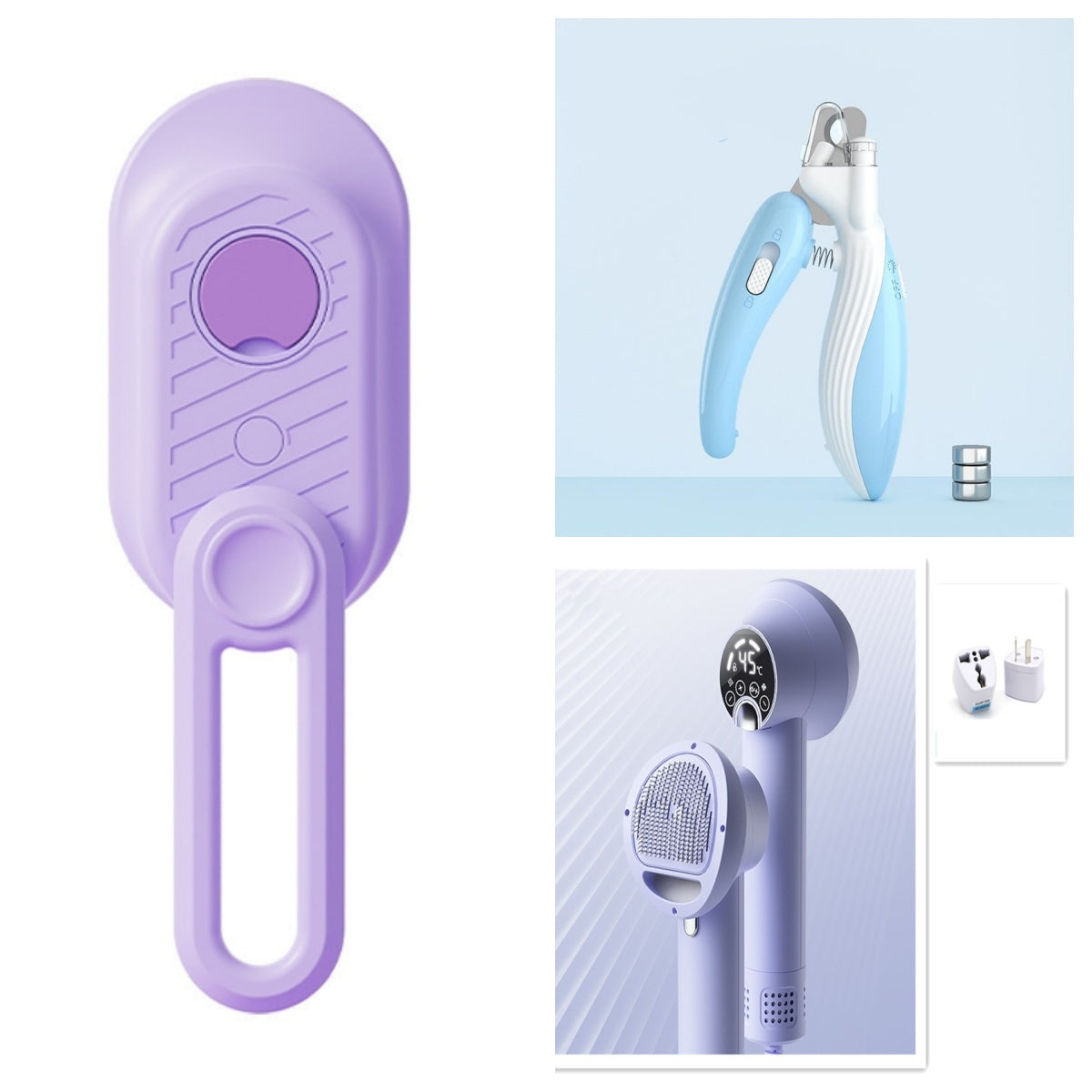 LED Nail Clippers Electric Grinder