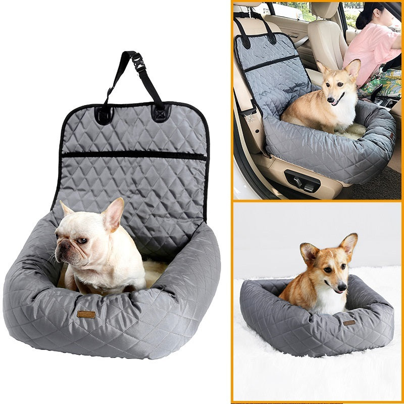 2-in-1 Pet Carrier Car Seat Pad