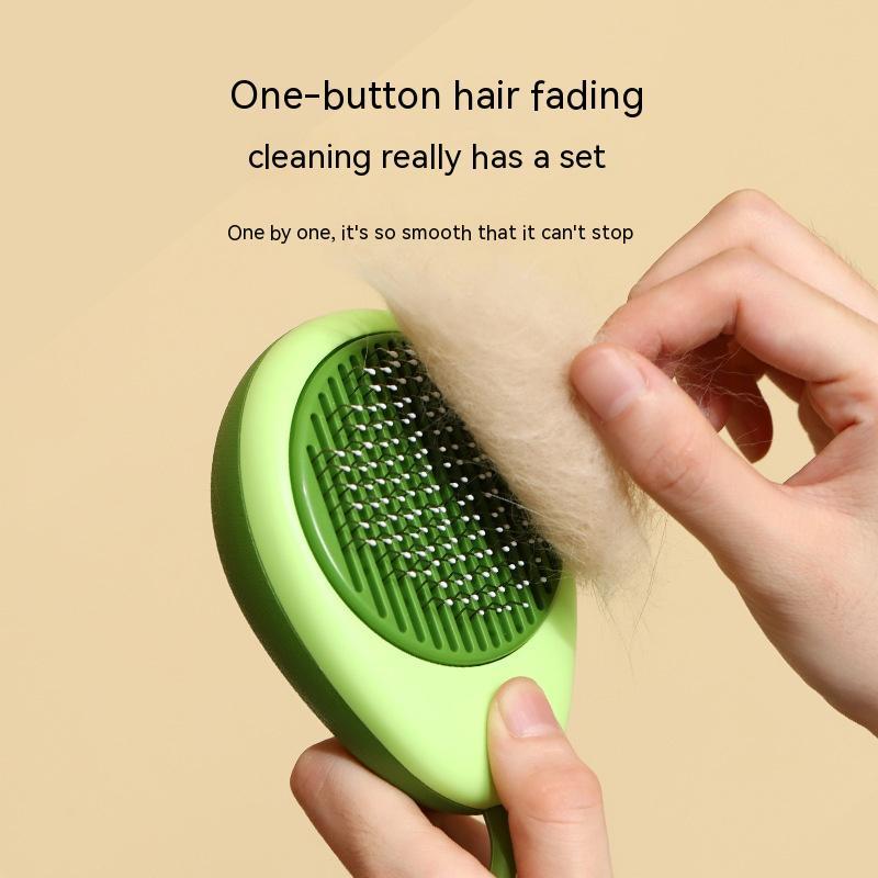 Avocado Shaped Brush Hair Remover