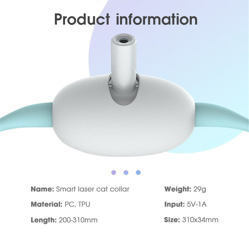 Automatic Smart Laser Collar Toy