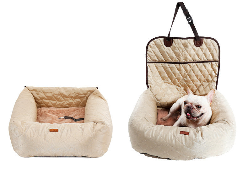 2-in-1 Pet Carrier Car Seat Pad