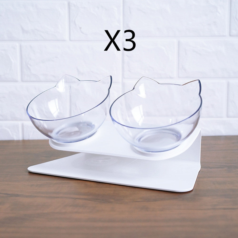 Non-Slip Double Bowl