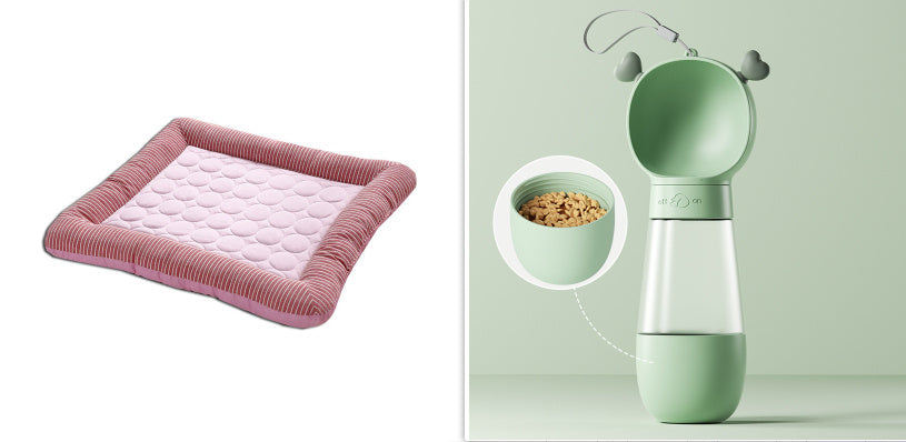 Cooling Bed Ice Silk Mat