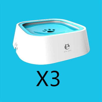 1.5L Anti-Overflow Water Bowl Slow Feeder