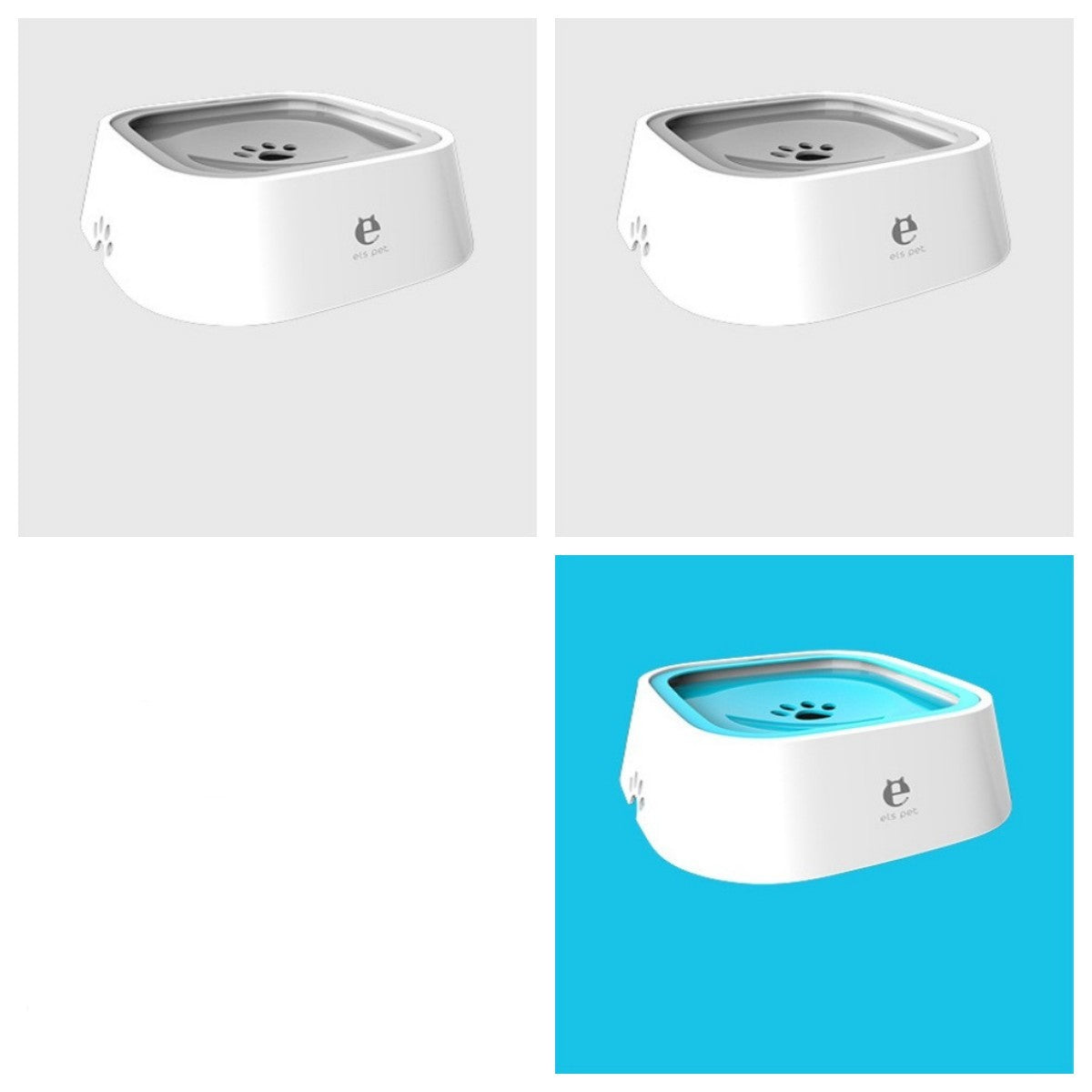 1.5L Anti-Overflow Water Bowl Slow Feeder