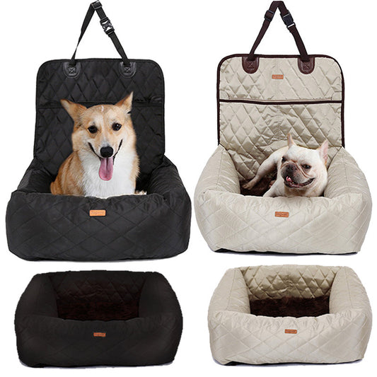 2-in-1 Pet Carrier Car Seat Pad