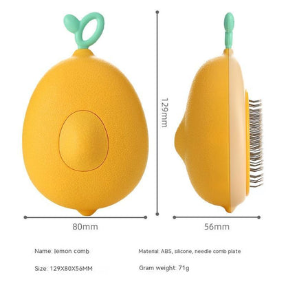 Avocado Shaped Brush Hair Remover