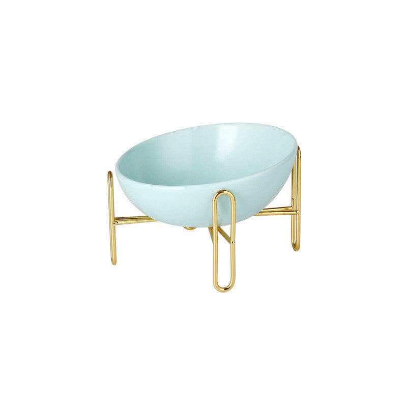 Ceramic Pet Bowl Durable Food Water Feeder