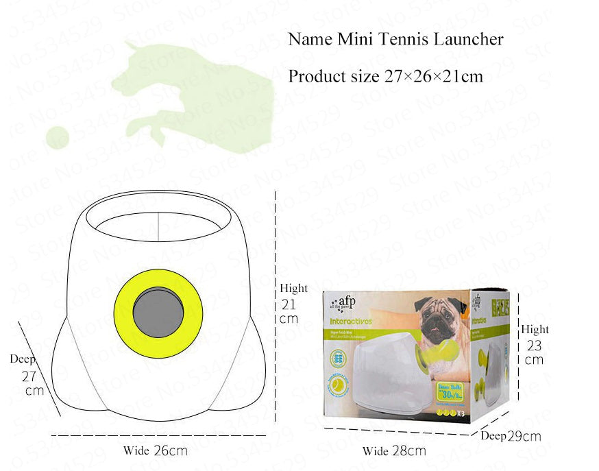 Automatic Interactive Ball Launcher Toy