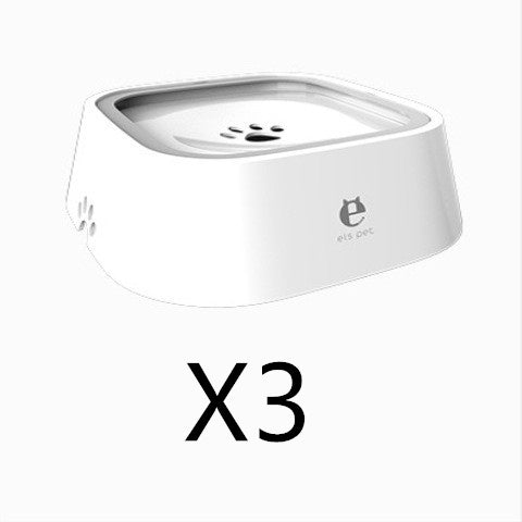 1.5L Anti-Overflow Water Bowl Slow Feeder