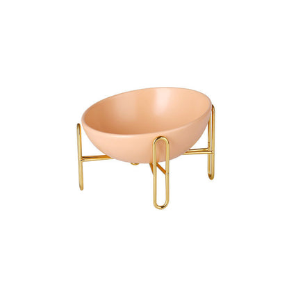 Ceramic Pet Bowl Durable Food Water Feeder