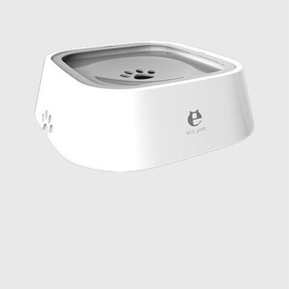 1.5L Anti-Overflow Water Bowl Slow Feeder
