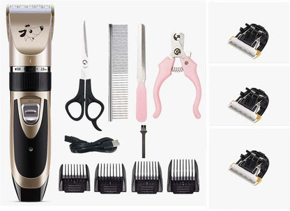 USB Rechargeable Electric Pet Clipper