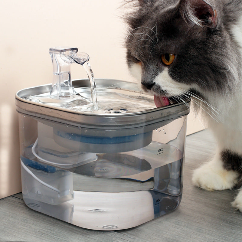 Stainless Steel Automatic Water Fountain