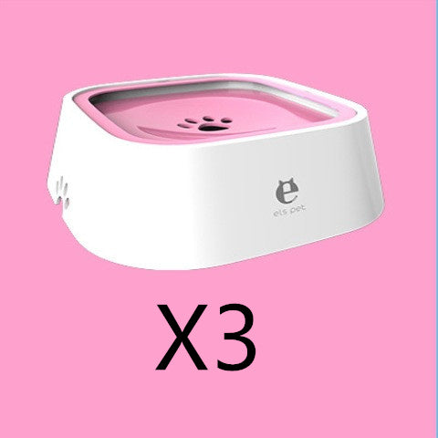 1.5L Anti-Overflow Water Bowl Slow Feeder