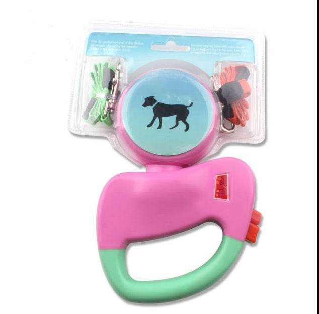 Retractable Dual Pet Dog Leash
