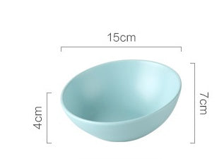 Ceramic Pet Bowl Durable Food Water Feeder