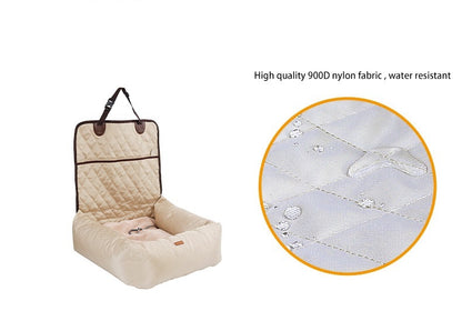 2-in-1 Pet Carrier Car Seat Pad