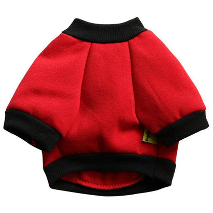 Fleece pet sweater