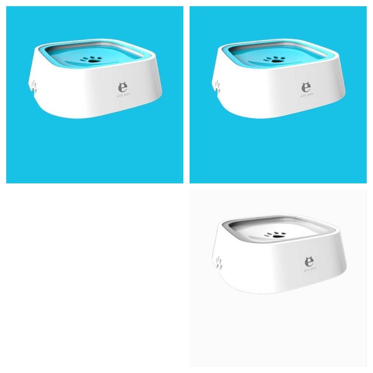 1.5L Anti-Overflow Water Bowl Slow Feeder