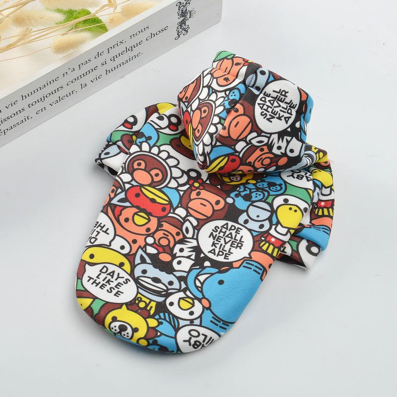 Pet thickened autumn