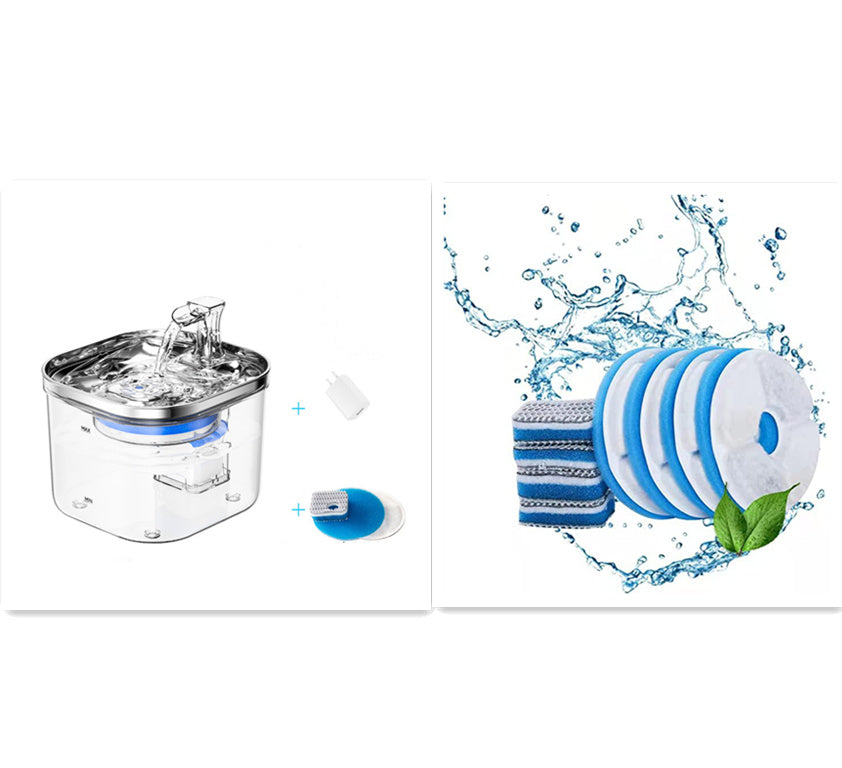 Stainless Steel Automatic Water Fountain