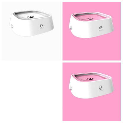 1.5L Anti-Overflow Water Bowl Slow Feeder