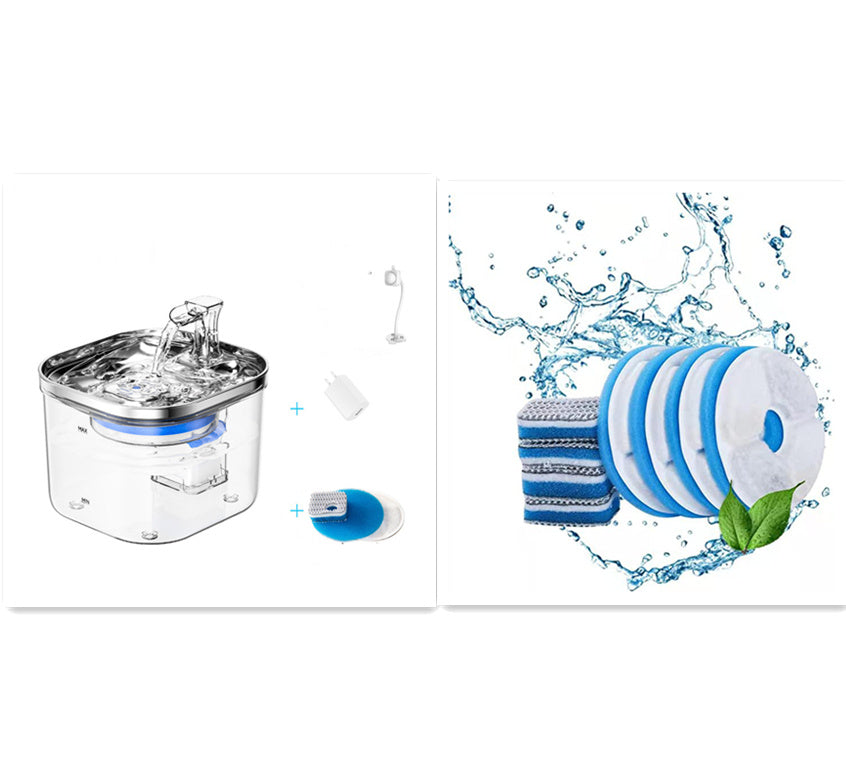 Stainless Steel Automatic Water Fountain
