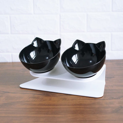 Non-Slip Double Bowl