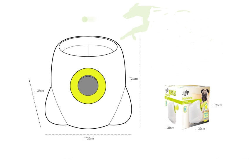 Automatic Interactive Ball Launcher Toy