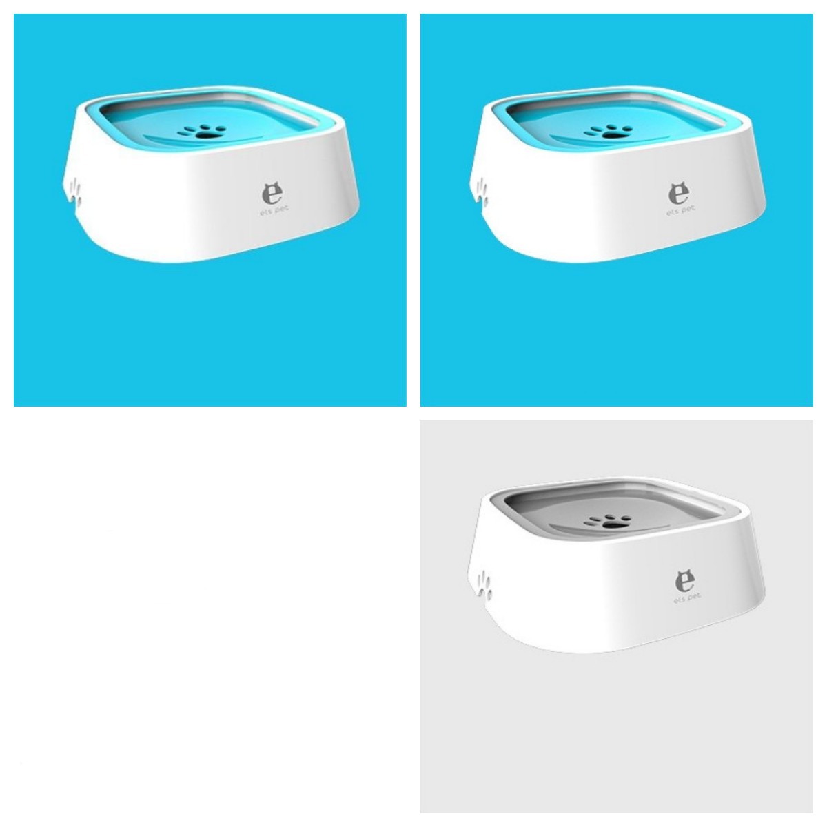1.5L Anti-Overflow Water Bowl Slow Feeder