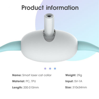Automatic Smart Laser Collar Toy