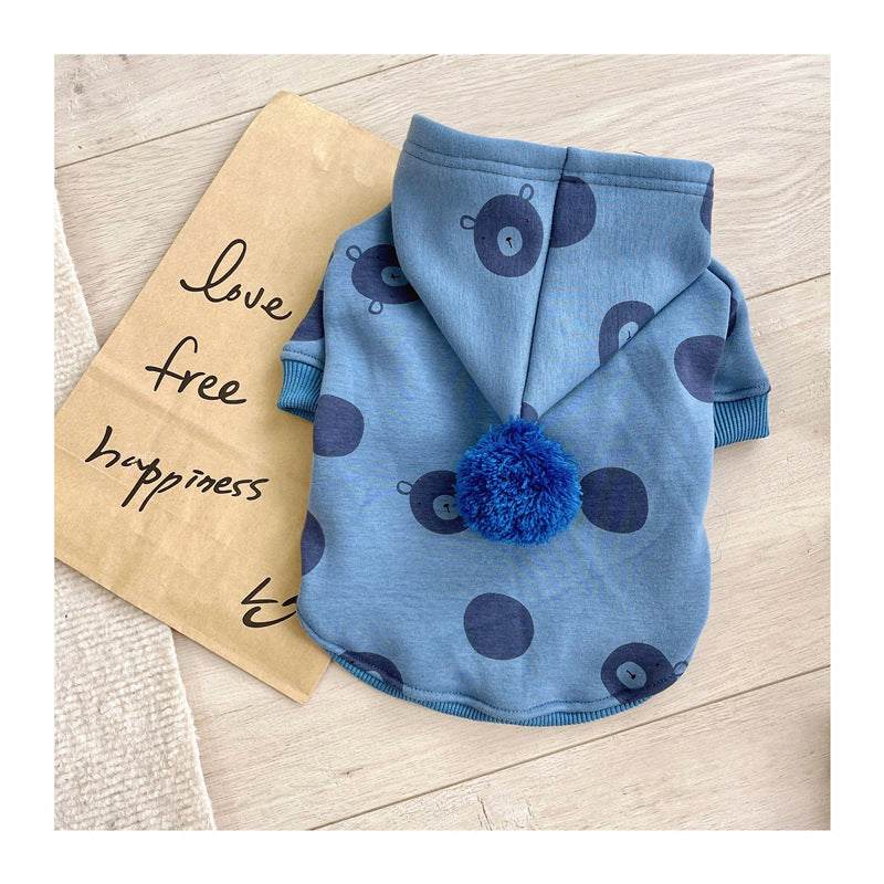Pet Clothes Hooded Sweater