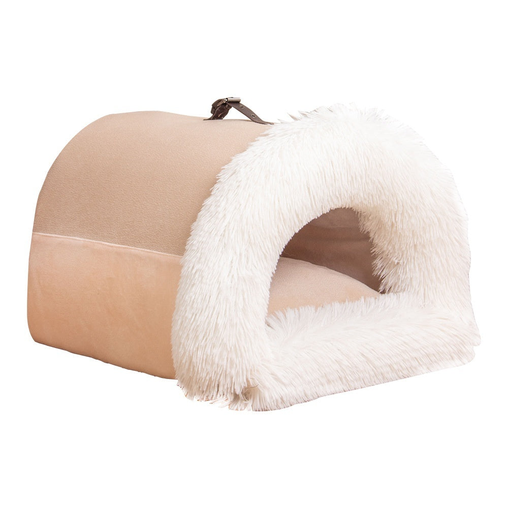 Portable Plush Nest Warm Bed