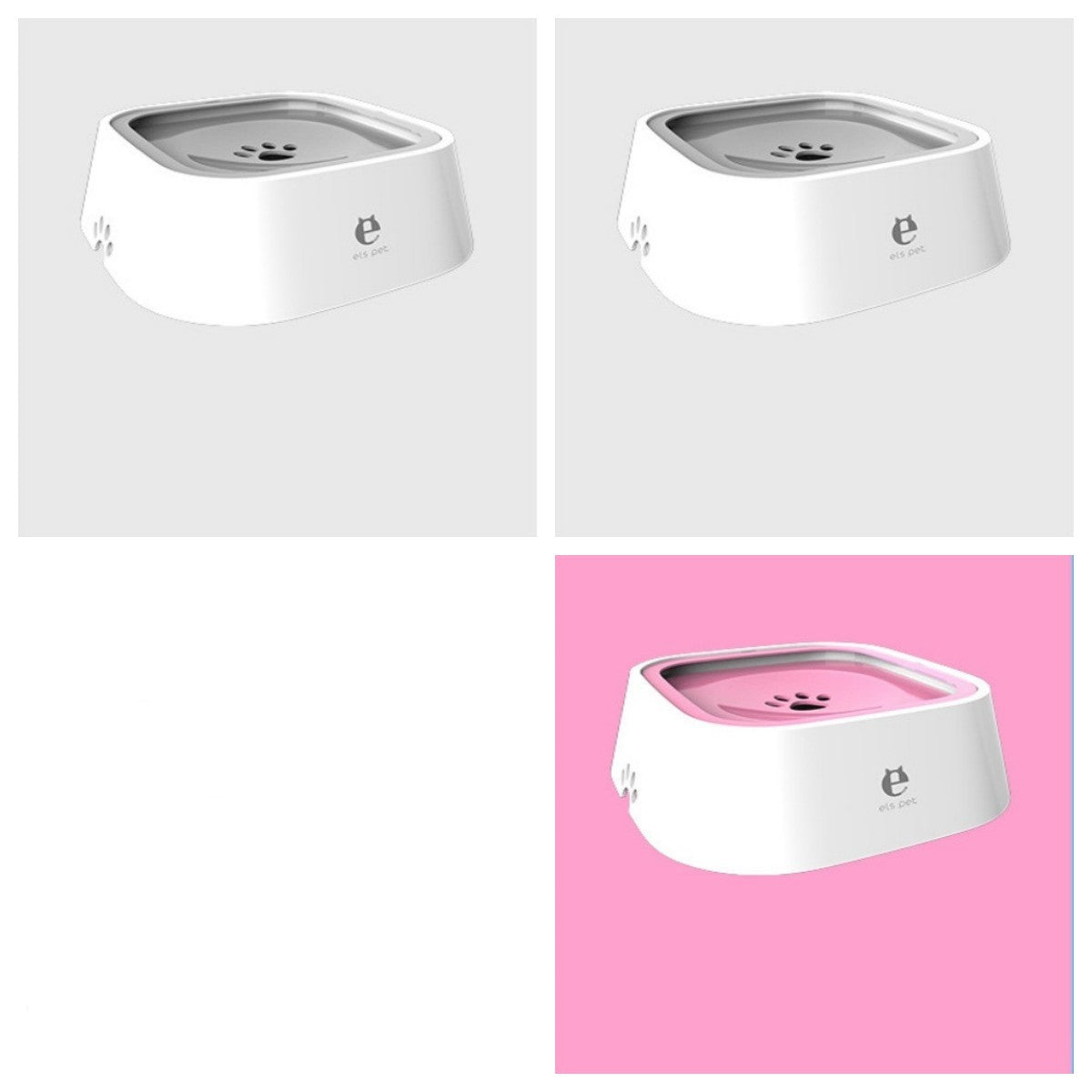 1.5L Anti-Overflow Water Bowl Slow Feeder