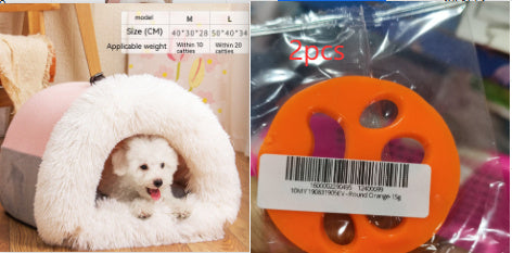 Portable Plush Nest Warm Bed