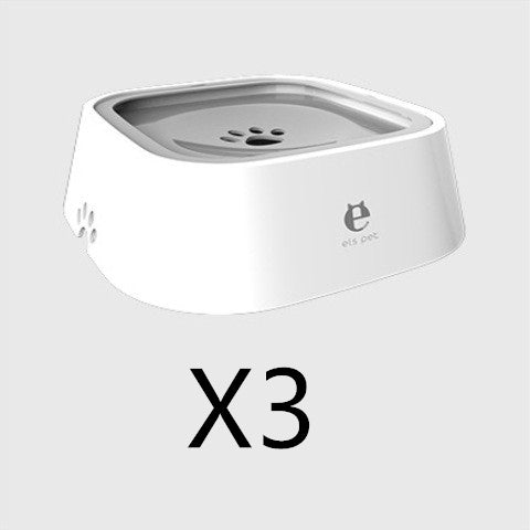 1.5L Anti-Overflow Water Bowl Slow Feeder