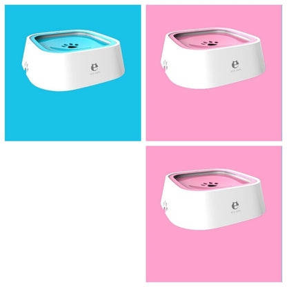 1.5L Anti-Overflow Water Bowl Slow Feeder