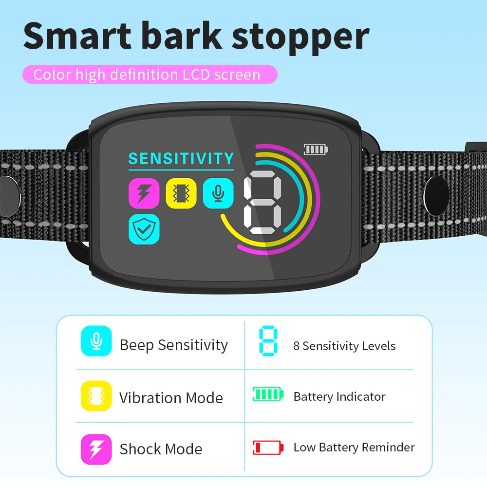 Smart Anti-Barking Collar