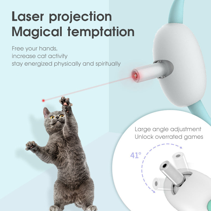 Automatic Smart Laser Collar Toy