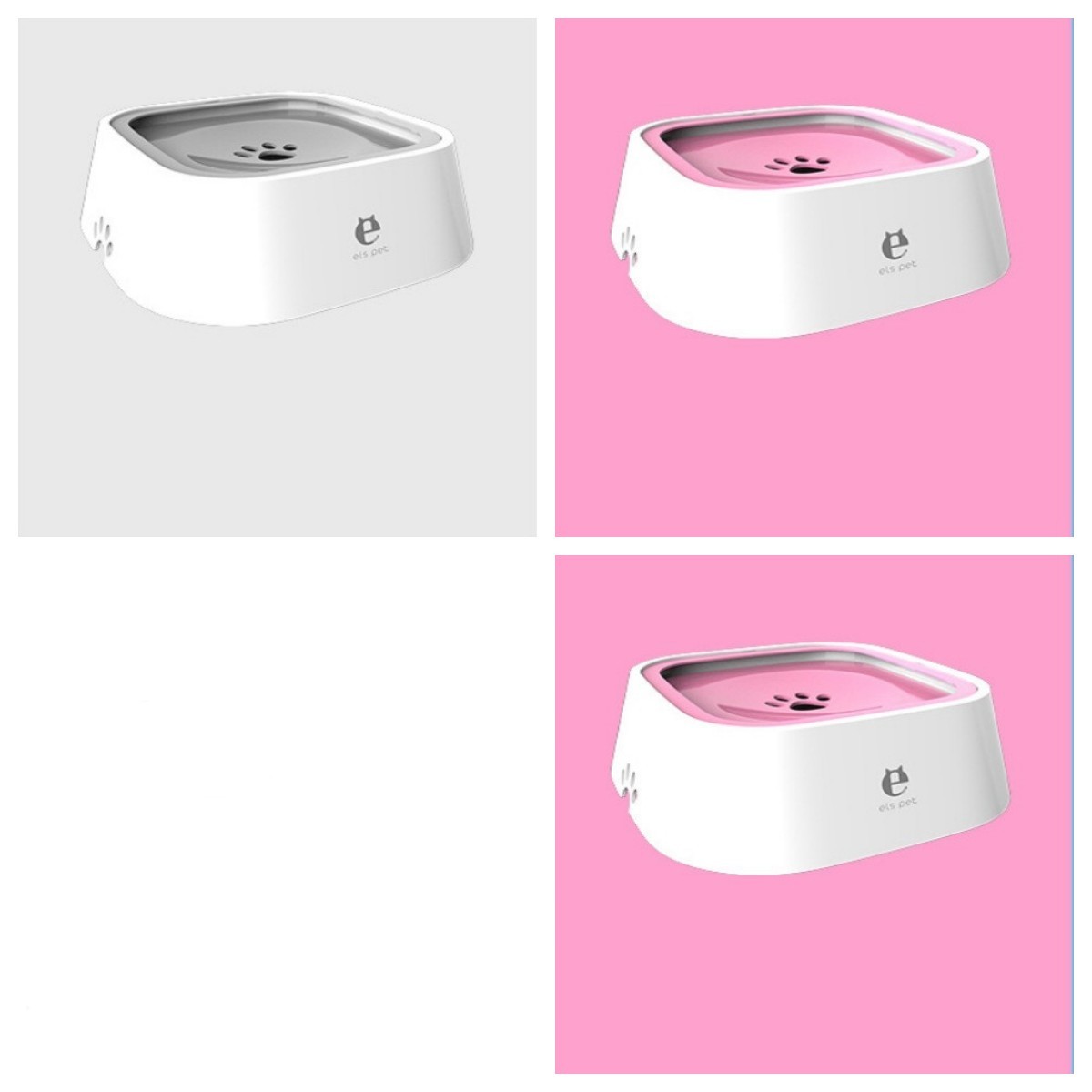 1.5L Anti-Overflow Water Bowl Slow Feeder