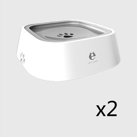 1.5L Anti-Overflow Water Bowl Slow Feeder