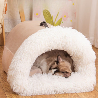 Portable Plush Nest Warm Bed