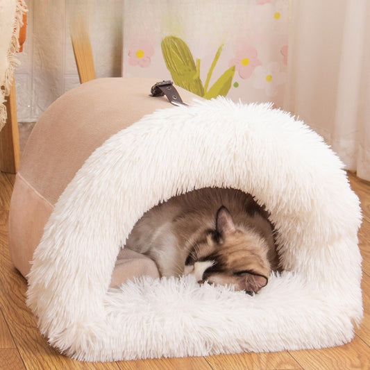 Portable Plush Nest Warm Bed
